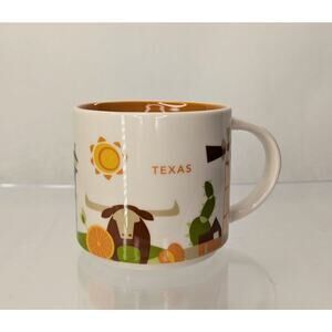Starbucks TEXAS 2015 You Are Here Collection Coffee Mug
